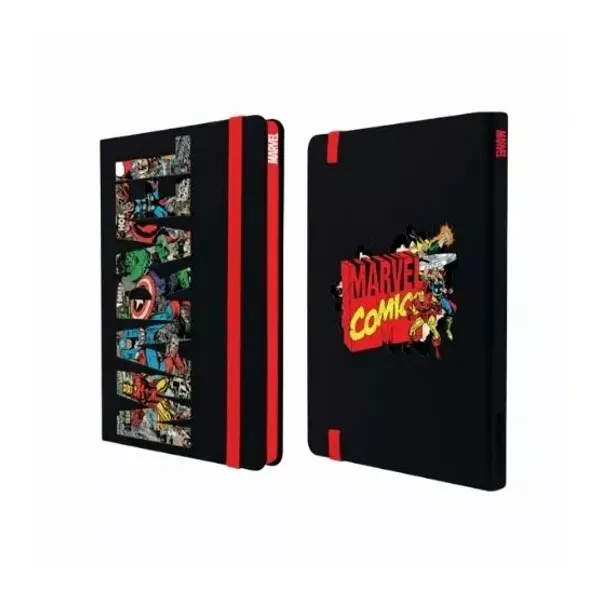 Cuaderno a5 Mooving notes Marvel tapa dura 96 hjs.raya