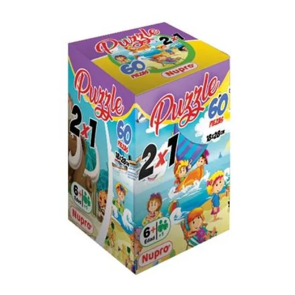 Puzzle x60 (2 x1) - playa