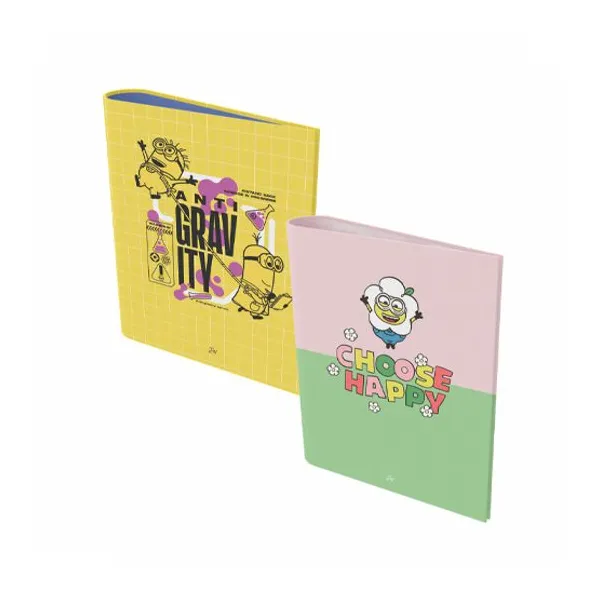 Carpeta a4 fw cartone 2 ani.40 mmminions