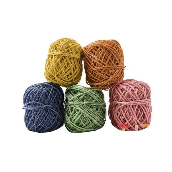 Hilo sisal color artesanal surtido x1 ovillo