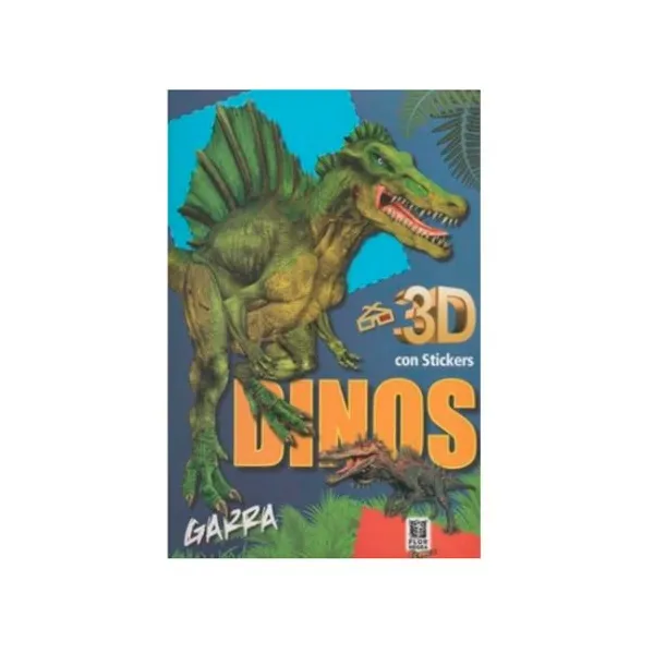 Libro artemisa col.libros 3d - dinosaurios garra