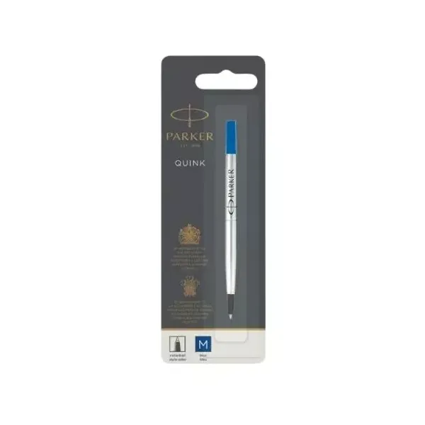 Repuesto parker rollerball medio azul