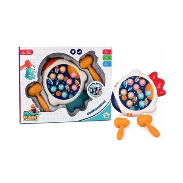 Juego happy punch aplasta al marciano en caja 33x26x7 cm