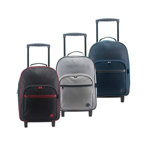 Mochila 18" con carro panal x unidad colores surtidos unicross