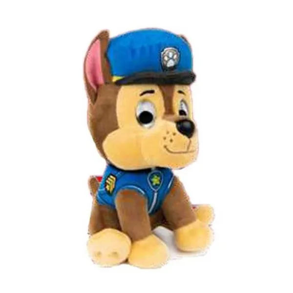 Paw Patrol peluche chase super suave 16 cm con increíbles detalles. lavable. col