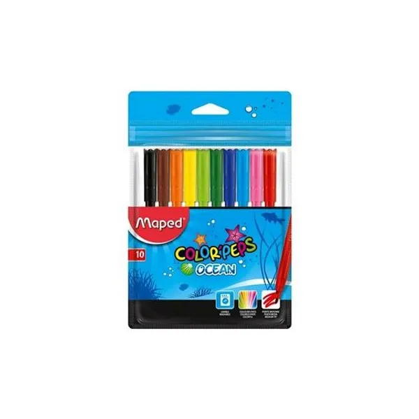 Marcador color peps ocean caja x10 Maped