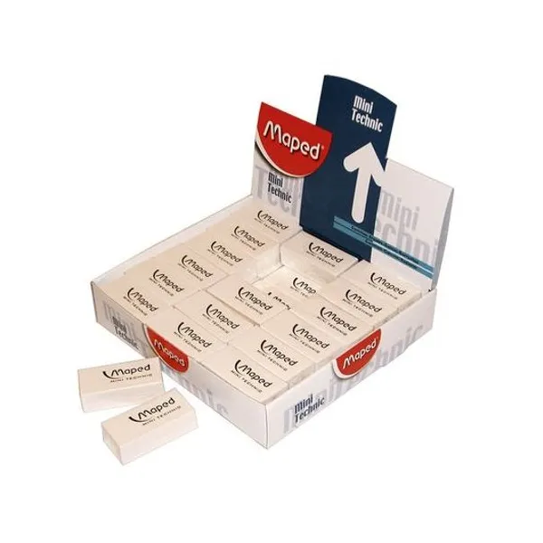 Goma de borrar mini technic caja x36 Maped