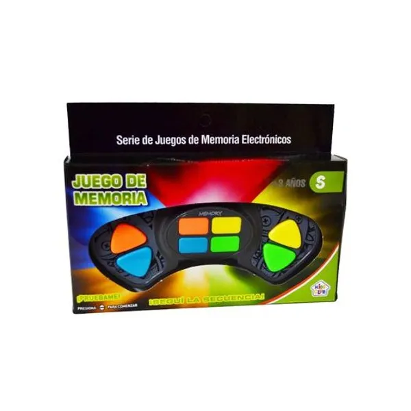 Juego de memoria a pila en caja 18x10 cm
