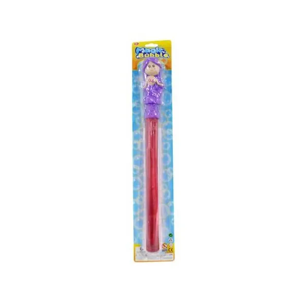 Burbujero stick sirena 38 cm en blister