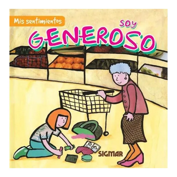 Mis sentimientos: soy generoso 20 20 cm