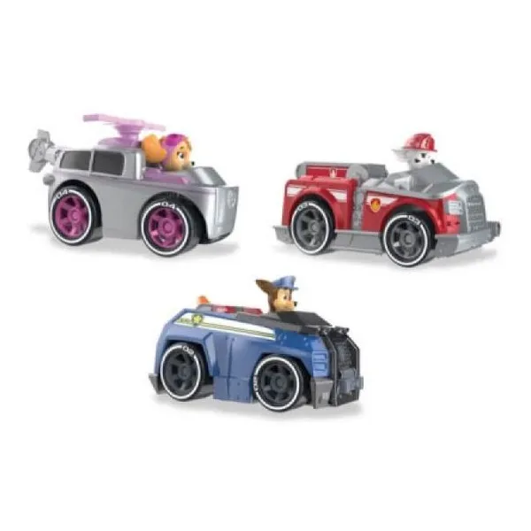 Paw Patrol vehiculo die-cast con figura incorporada - surtido de personajes