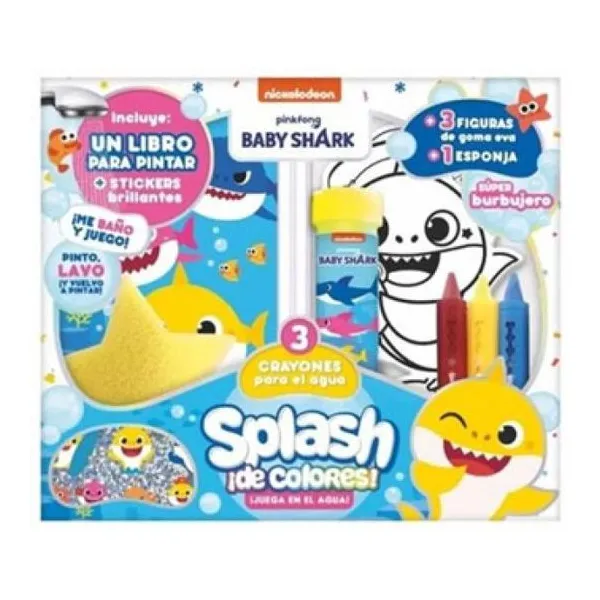 Splash de colores baby shark