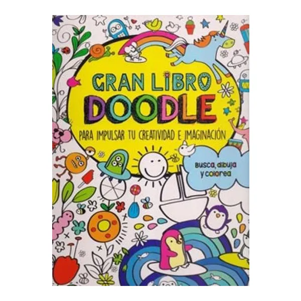 Gran libro doodle - amarillo -