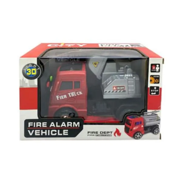 Camión bomberos a radio control 22 x14 x12 cm