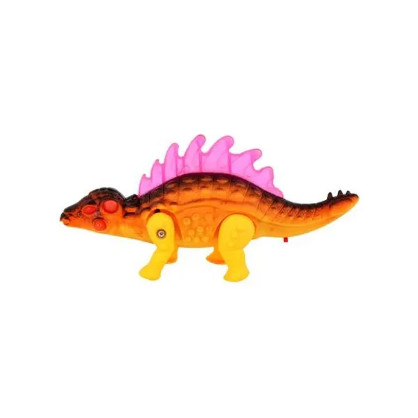 Dinosaurio con luz y sonido a pila en caja 22x11x7 cm