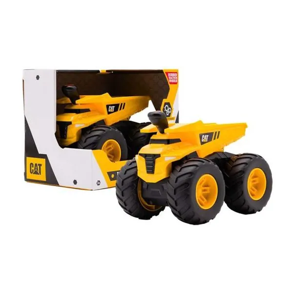Cat - vehiculo con control 20 cm surtido - motores pesados