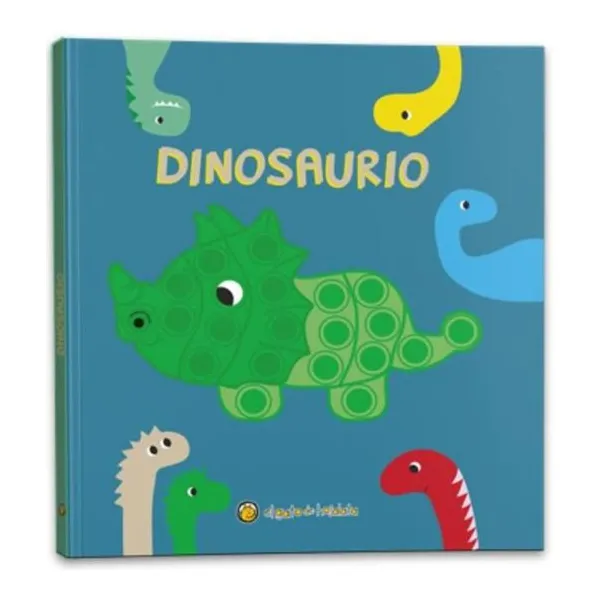 Dinosaurio con pop it