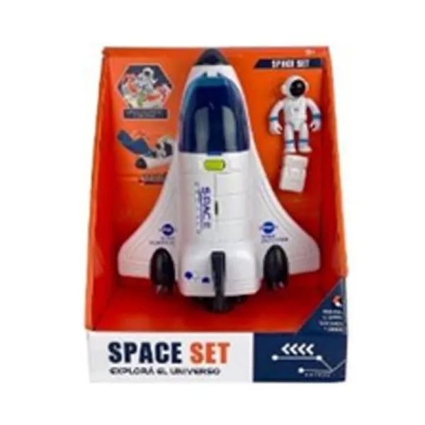 Nave lunar con astronauta 18 x9 x24 cm