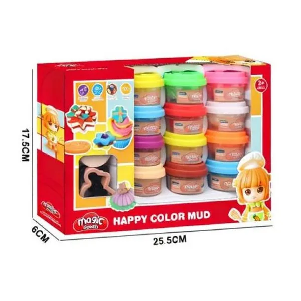 Set de masas pastelería. 17 piezas.