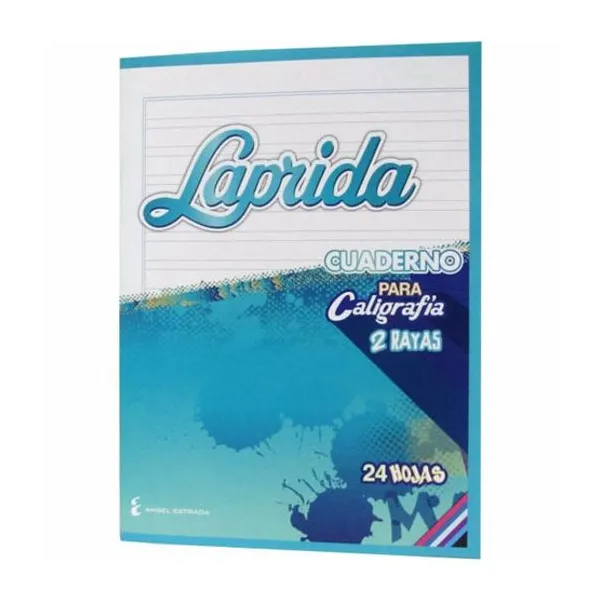 Cuaderno tapa flexible Laprida doble linea 24 hs.