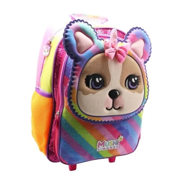 Mochila simones 18" con carro/23,5 l.