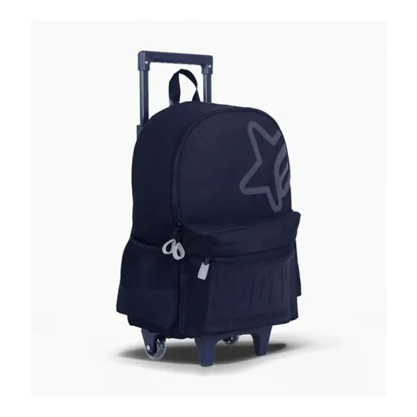 Mochila 18" con carro big kids limited x unidad colores surtidos footy