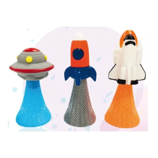 Shaky friends saltarin con luz naves espaciales