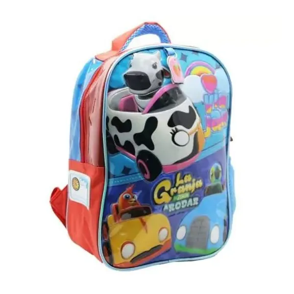 Mochila 12" espalda la granja de zenon Cresko