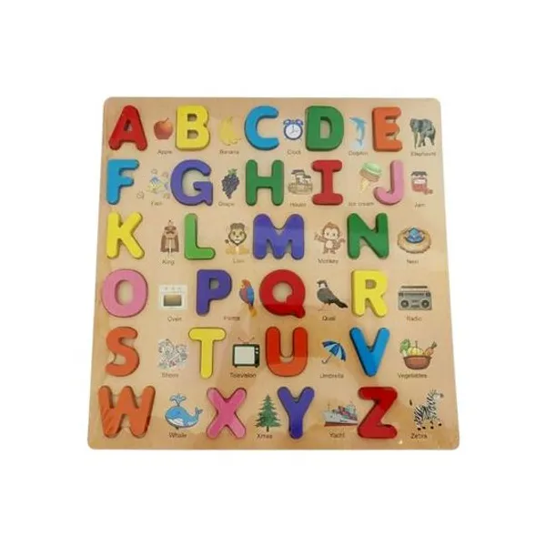 Encastre de madera letras 30x30 cm x1