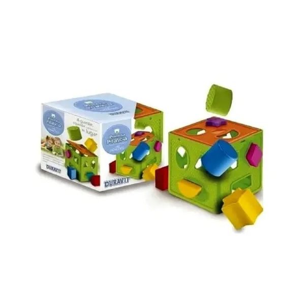 Cubo didáctico primeras formas Duravit