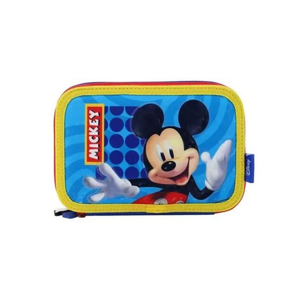 Cartuchera 2 pisos Disney mickey 21.5x15x5 cm lsyd