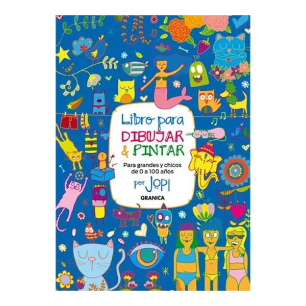 Libro para dibujar y pintar, para grandes y chicos