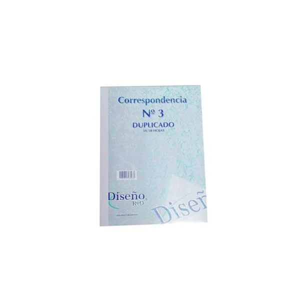 Talonario correspondencia diseño duplic.n.° 3 22 x28.