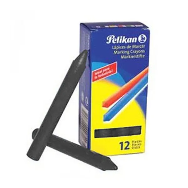 Lápices de cera Pelikan 762 x12 unid.negro