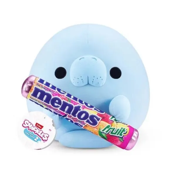 Snackles sea cow & mentos (manatí de 35 cm)