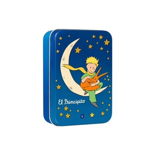 Libro para pintar con puzzle el principito en lata 15x19.5 cm
