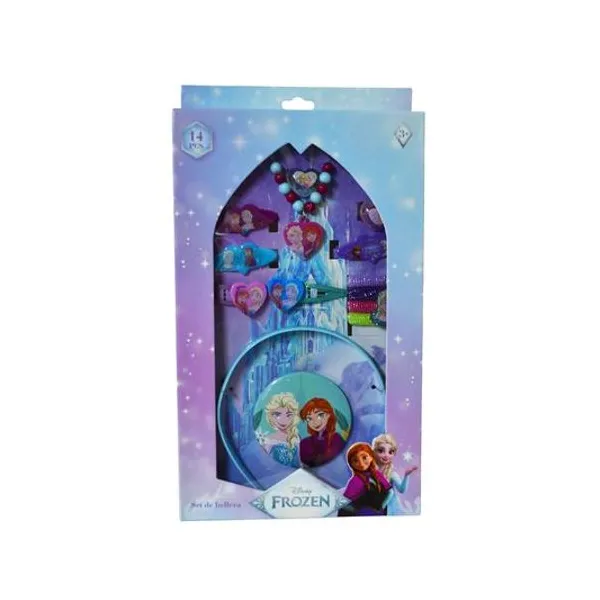 Set de belleza Frozen con accesorios 28x17x4 cm