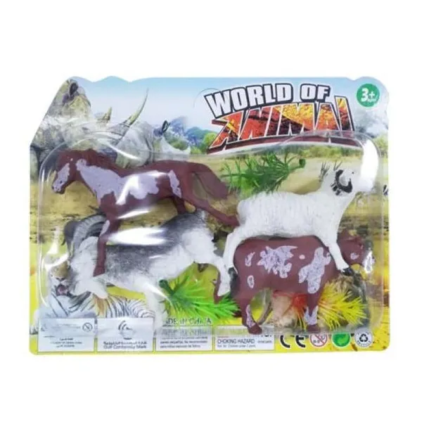 Conjunto de animales 25x19x3 cm