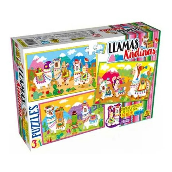 Llamas andinas 3 en 1