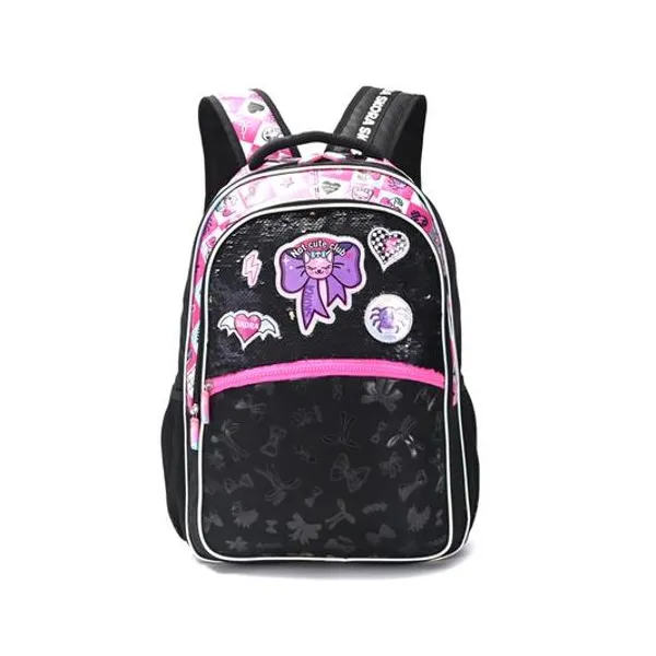 Mochila 18" espalda con llavero gothic Skora