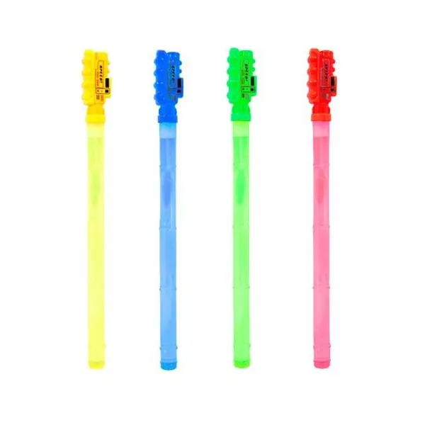 Burbujero stick tren 51 cm x unidad colores surtidos