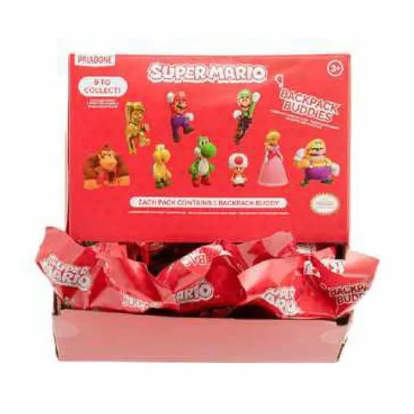 Super mario back pack buddies - personalizá tu mochila con e