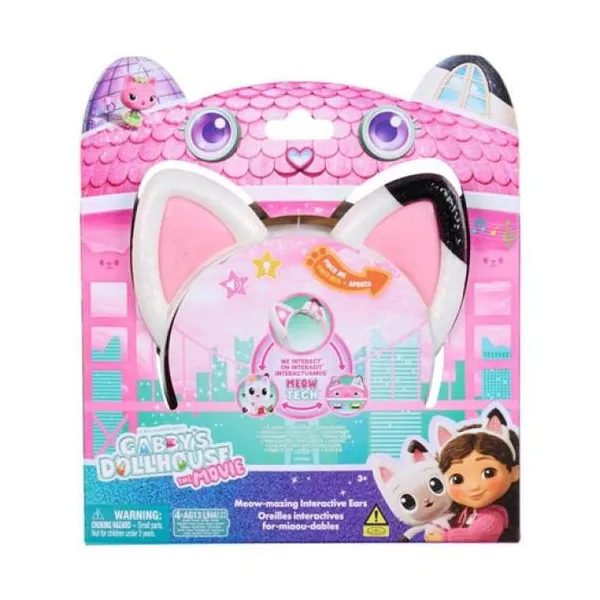 Gabby´s dollhouse - vincha con orejas de gatito con luces y sonidos