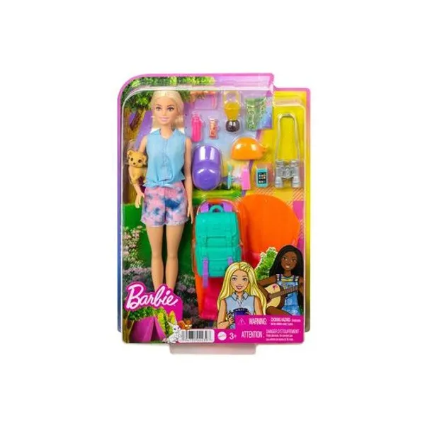 Muñeca Barbie malibu dia de campamento 23x32 cm