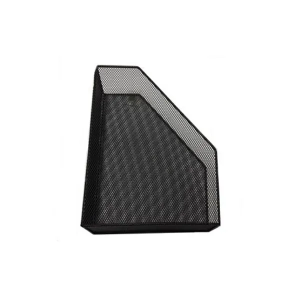 Revistero coxi enrejado metálico doble mesh negro