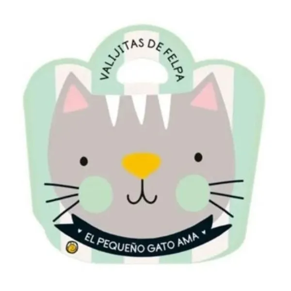 El pequeño gato ama