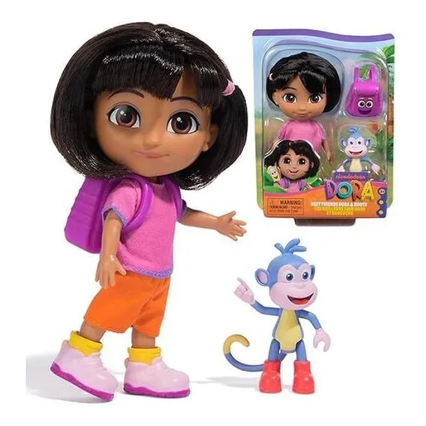 Dora la exploradora muñeca de 6" con su amigo botas