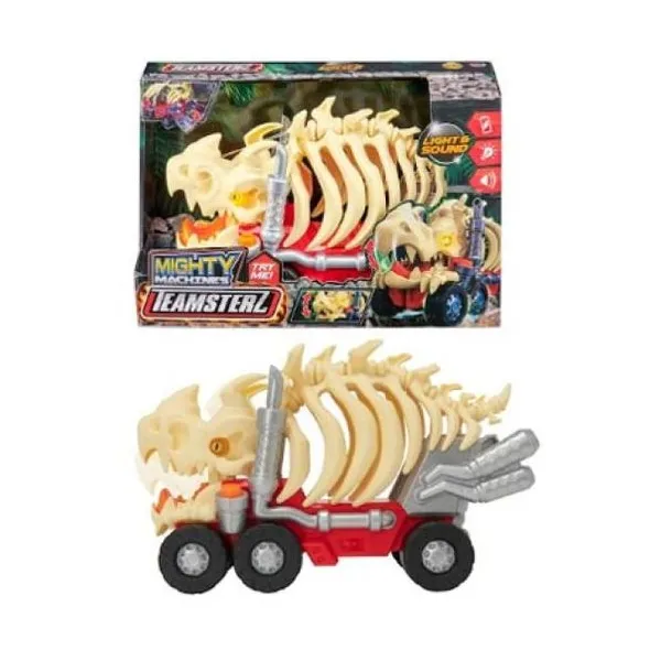 Teamsterz maquina poderosa triceraptors luz y sonido 30 cm