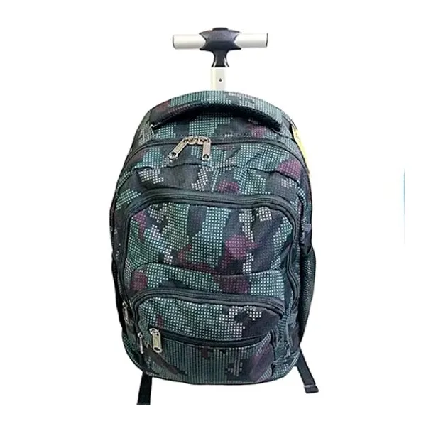 Mochila con carro 16,5" útil uno camo