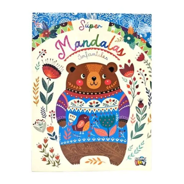 Super mandalas infantiles (96 páginas)